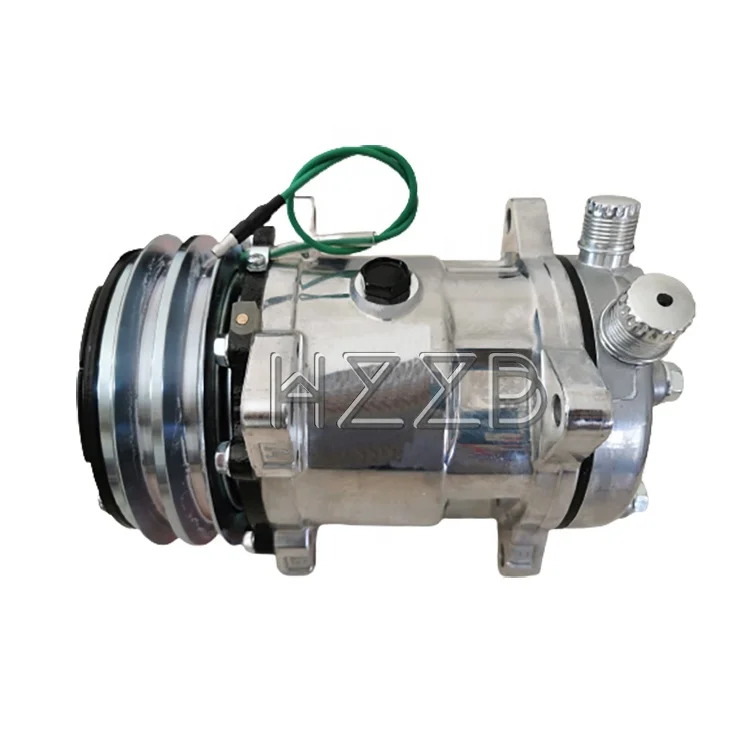 Dc AC 12V 24V Air Conditioning Compressor For Universal Truck 5H11 7H15 508 709 5H11 7H13 Ac Compressor