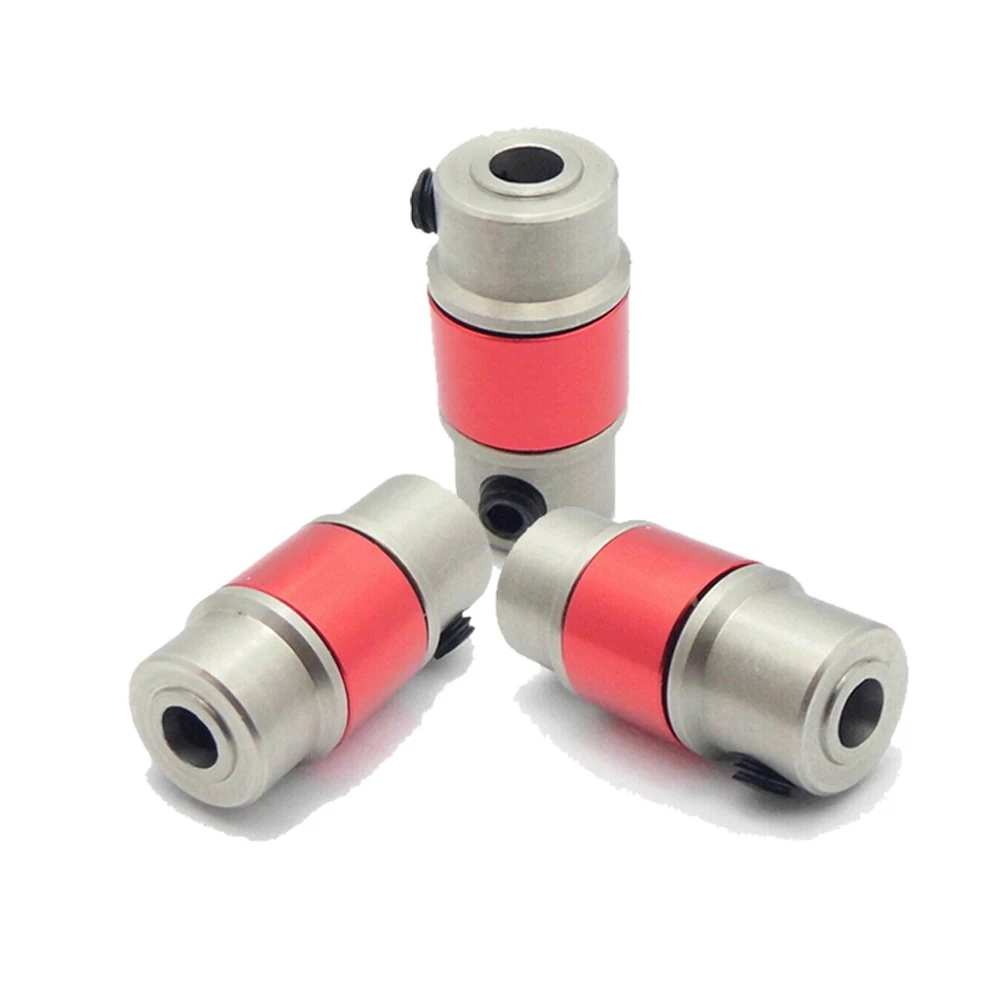 1pc Edelstahl Koppler Für Motor Gas Öl Boot Kupplung RC Schiff Anschluss Kupplungen 3,175-4mm/4-4mm/4-5mm Spielzeug Zubehör