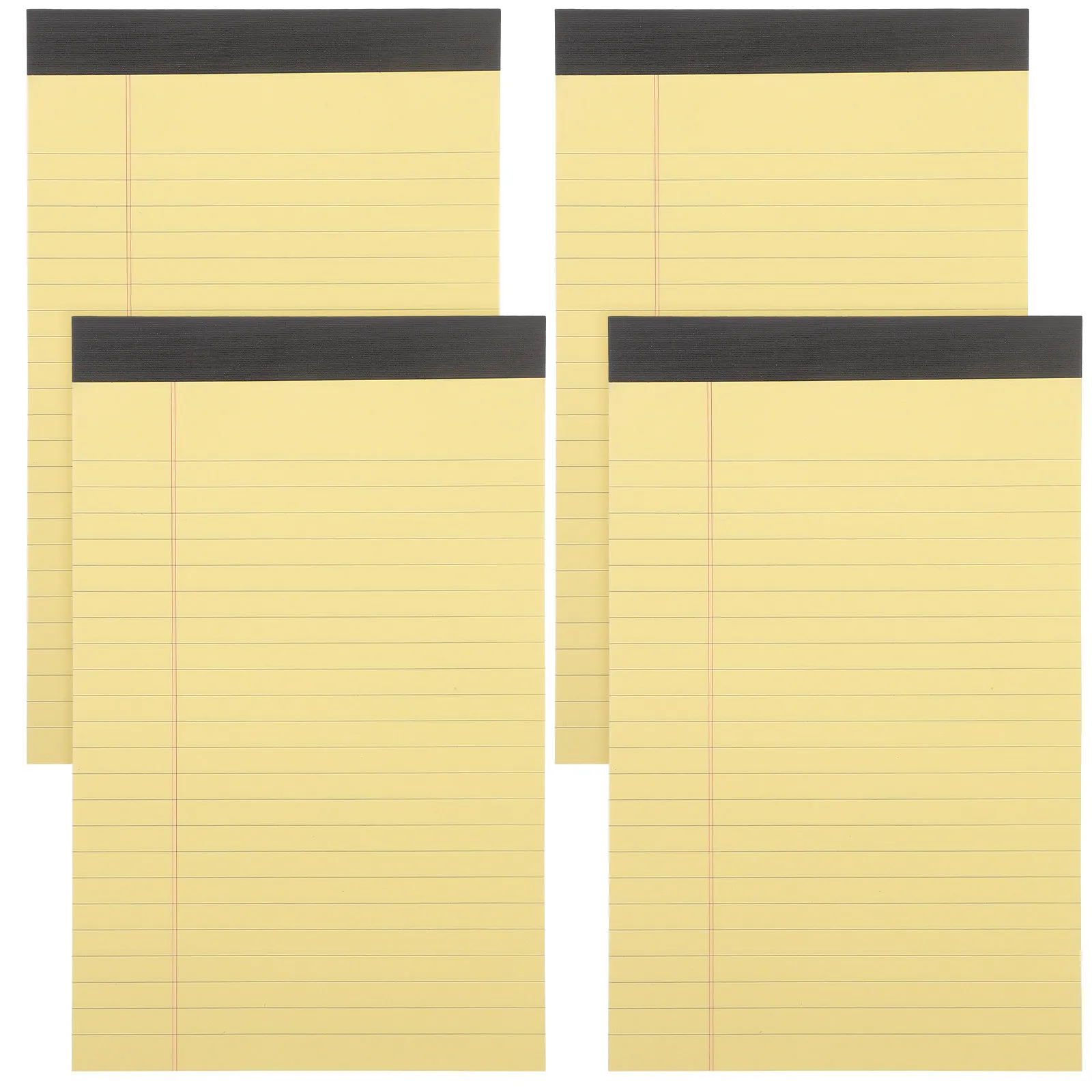 4-tear-off-daily-planner-notepad-college-ruled-legal-pad-yellow-schedule-organizer-to-do-list-pad-for-students-teachers