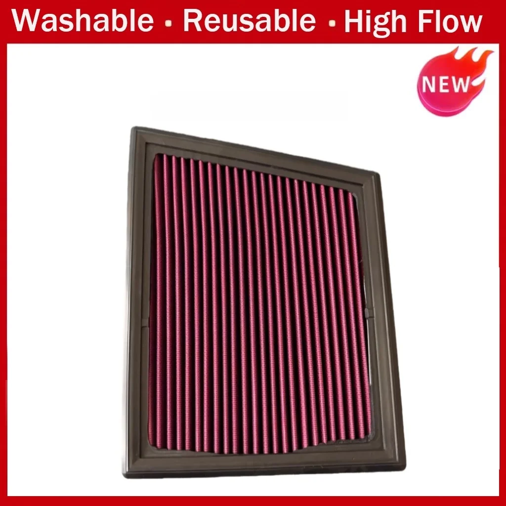 Filtro de ar de alto fluxo para carro, para bmw 216i 218i 220i 225i x1 18i 20i 25i mini cooper f45 f55 f56 f57 13717619267 lavável e reutilizável