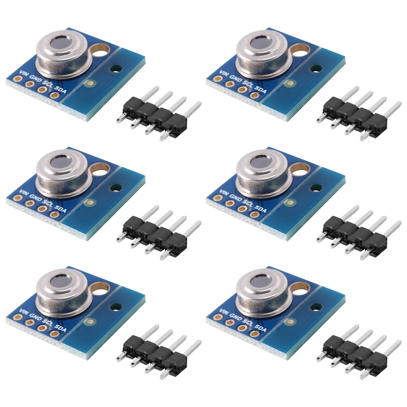 

6X MLX90614ESF New MLX90614 Contactless Temperature Sensor Module