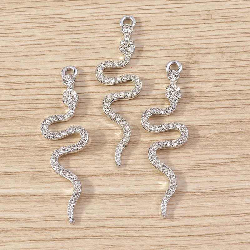 Tusember 10 Stück 17*21mm Niedliche Kristall-Häschen-Anhänger für DIY Handgemachten Schmuck, Armband-, Halsketten- und Ohrring-Zubehör – Detail 28