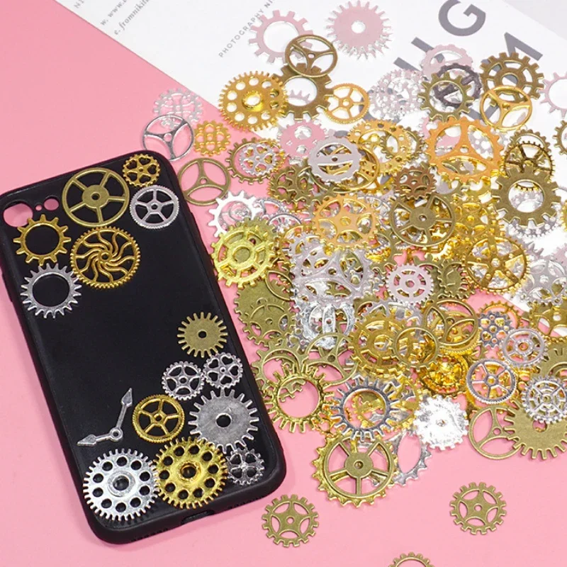 1 Pack Mix Alloy Mechanical Steampunk Cogs & Gears Diy Accessories New S08