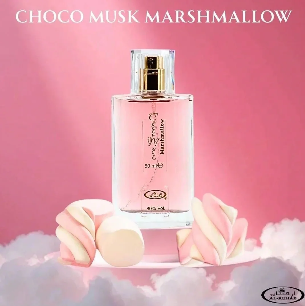 Choco Musk Marshmallow Eau De Parfum Spray 50ML, presente de feriado ﻿