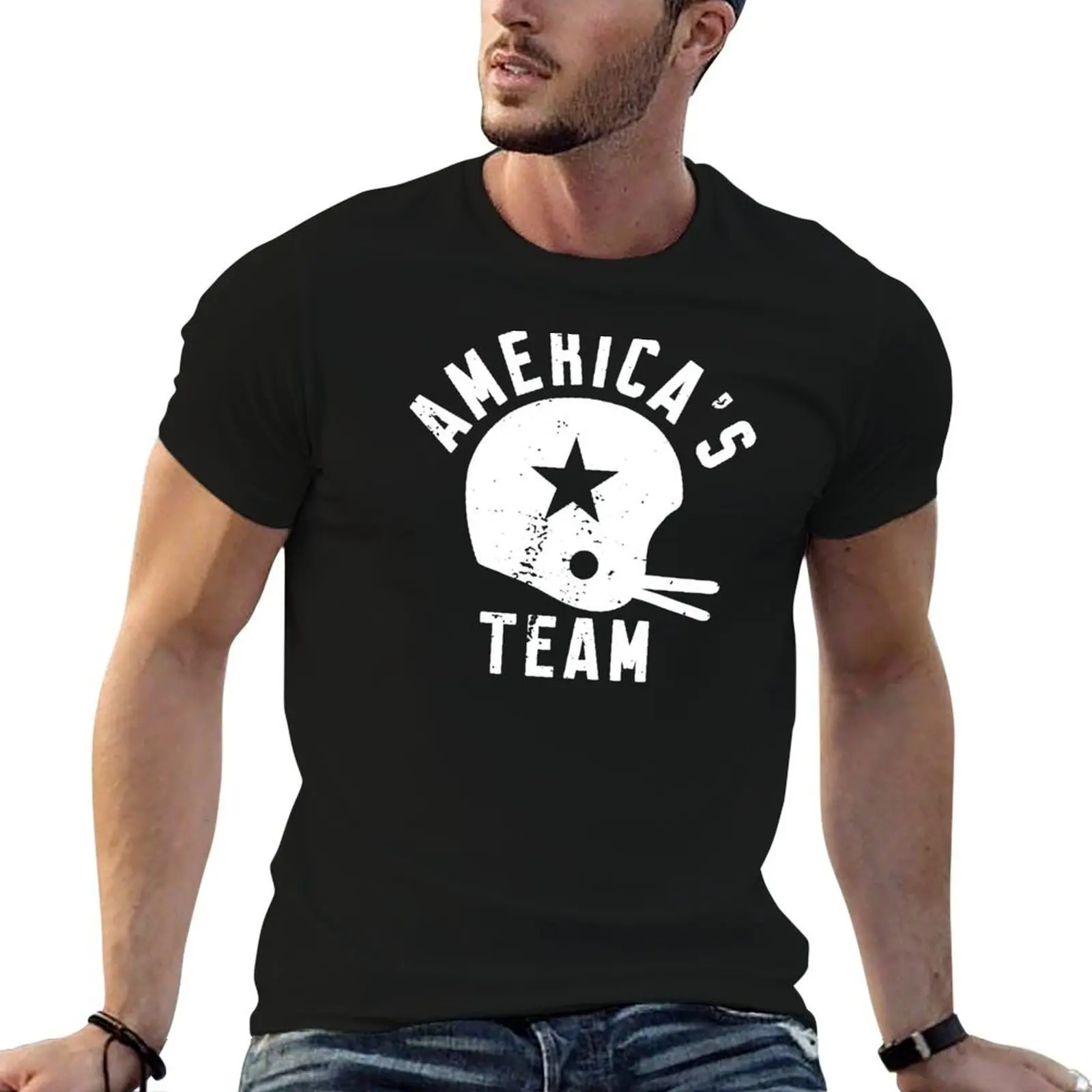 

America's Team T-Shirt t shirt custom print printed t shirts for man cotton t shirt man T-shirt
