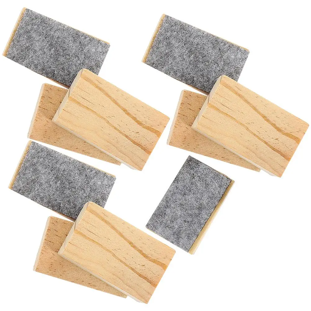 10 Pcs Whiteboard Eraser Campus Erasers for Kids Cleaning Felt Blackboard Chalk Cleaner