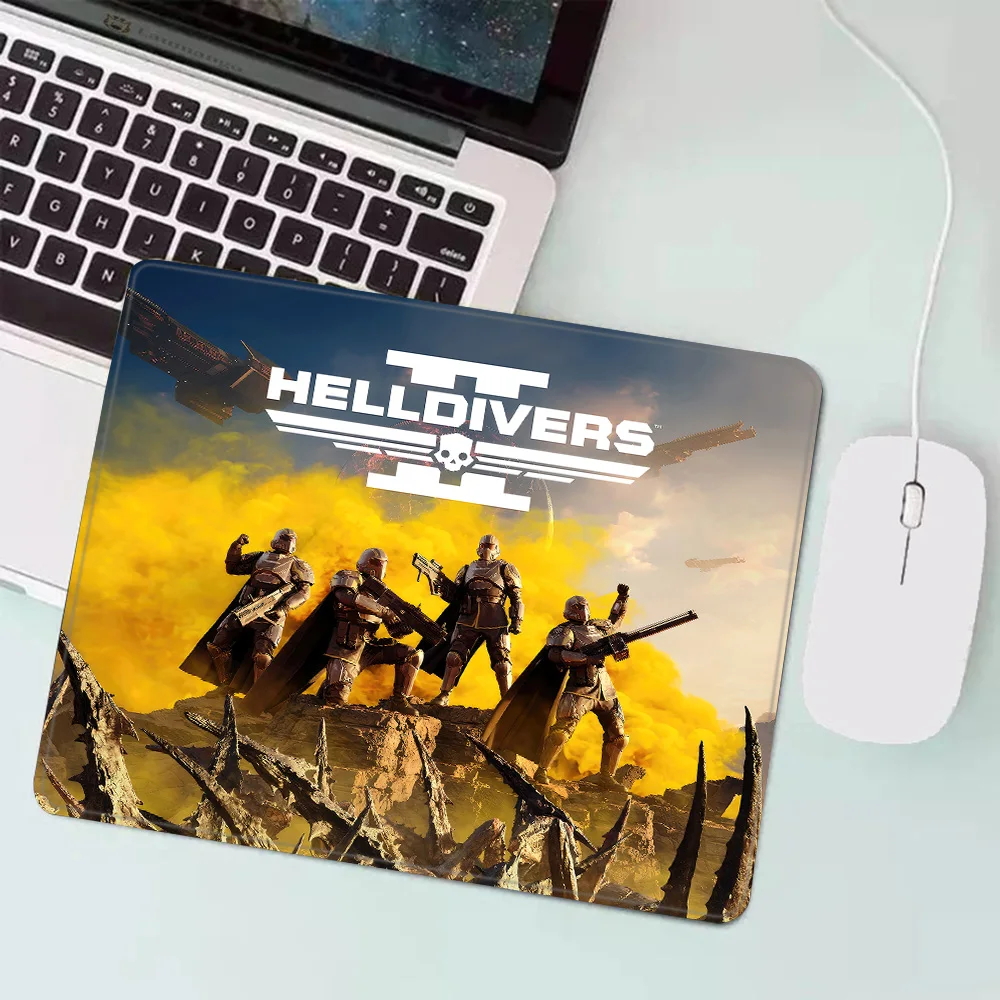 helldivers 2 Gaming Mouse Pad XS Small Mousepad For PC Gamer Desktop Decoration Office Mouse Mat Deskmat Rug