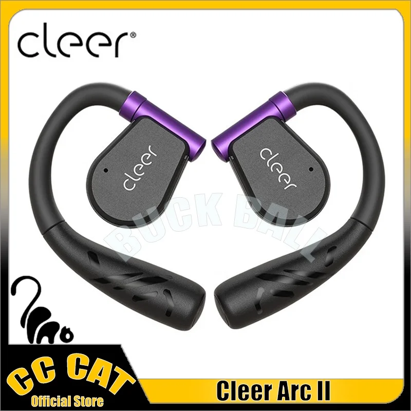 Беспроводные наушники Cleer Arc II, Bluetooth-наушники, наушники-вкладыши с открытой спиной, наушники для геймеров, яркие Hi-Fi наушники с низкой задержкой Беспроводные наушники Cleer Arc II, Bluetooth-наушники, наушники-вкладыши с открытой спиной, наушники для геймеров, яркие Hi-Fi наушники с низкой задержкой