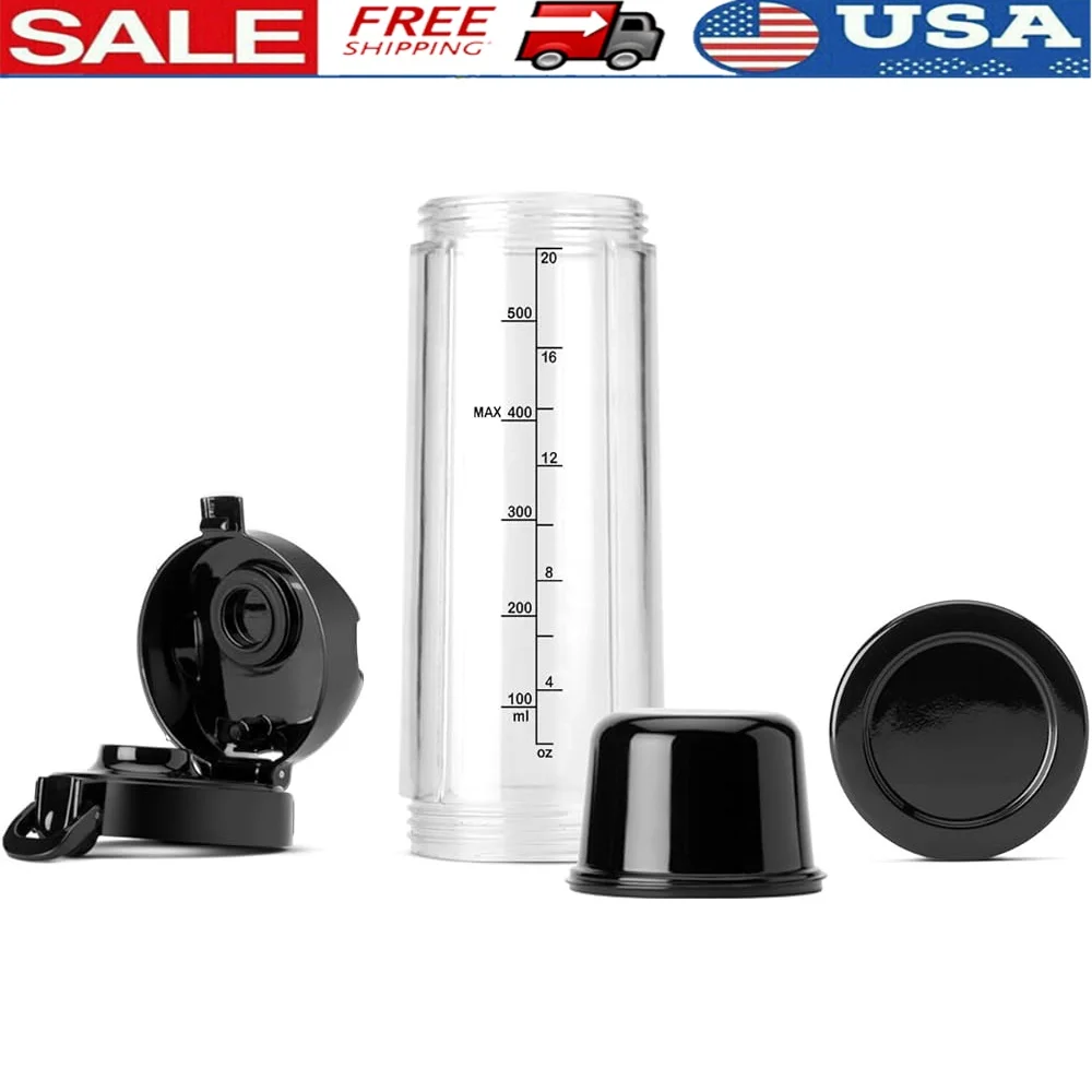 

Портативный блендер, комплект чашек на 20 унций с откидной крышкой, крышка лезвия, безопасное хранение, легкий транспорт, можно мыть в посудомоечной машине, идеально подходит