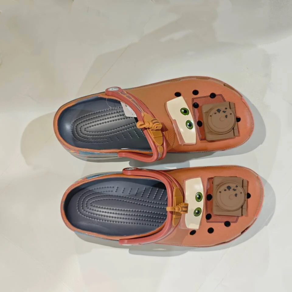 Disney Pixar Cars McQueen & Mater Breathable Waterproof Child Slippers Boys Outdoor Casual Sandals Trendy Gift Cartoon Design image 5