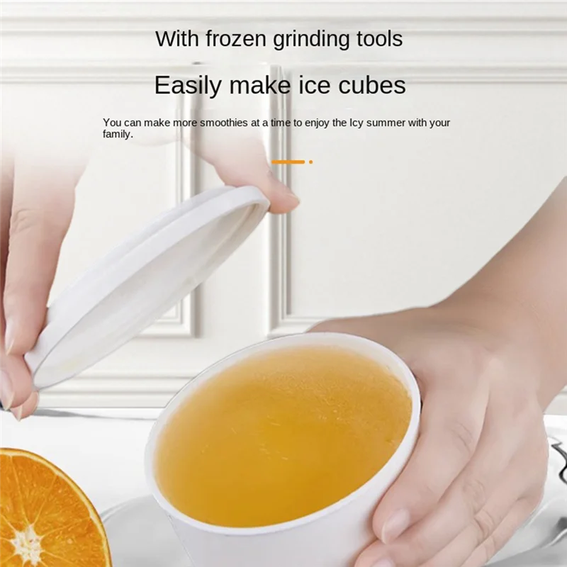 

ABJI-DIY Manual Ice Crusher Hand Operated Sand Ice Machine Household Mein Mein 304 Stainless Steel