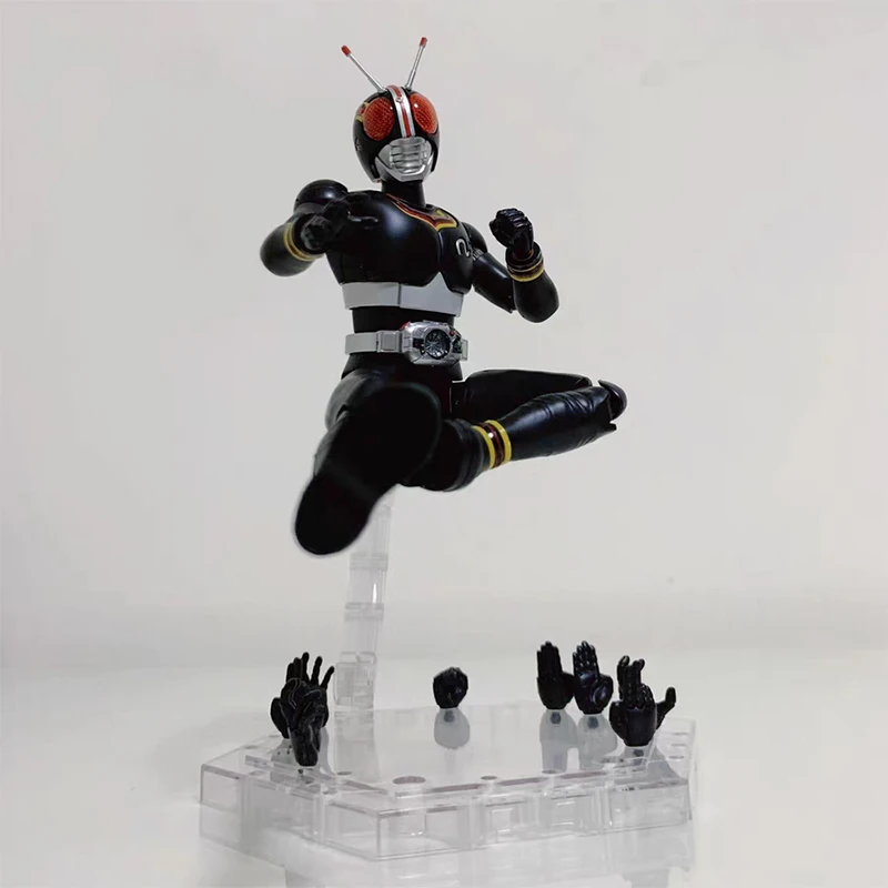 New Original Bandai Spirits Figure-Rise Standard Pvc Frs Masked Rider Black Kamen Rider Mask Black Action Figure Toys Xmas Gift