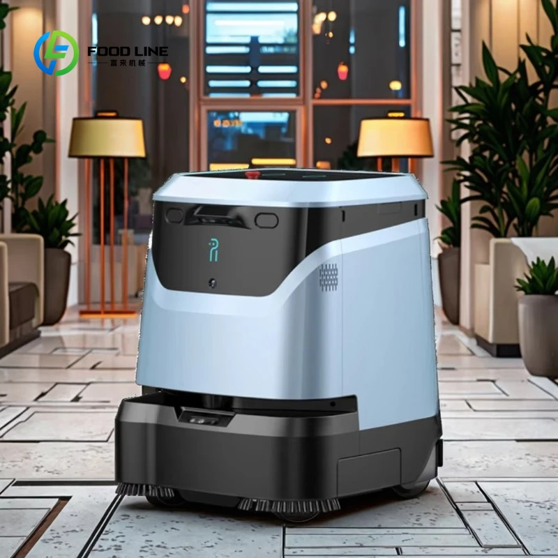 3D Commercial Smart Vacuum Cleaner Robot Mop Self-Empty Water Feature for Efficient Floor Cleaning Commercial Cleaning