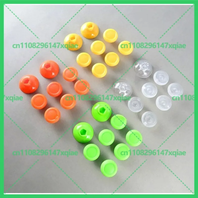 8 in 1 Split High Low Height Raised Mushroom Thumb Grips Anti Slip Analog Joystick Caps Replacement For PS4 Slim One Controller