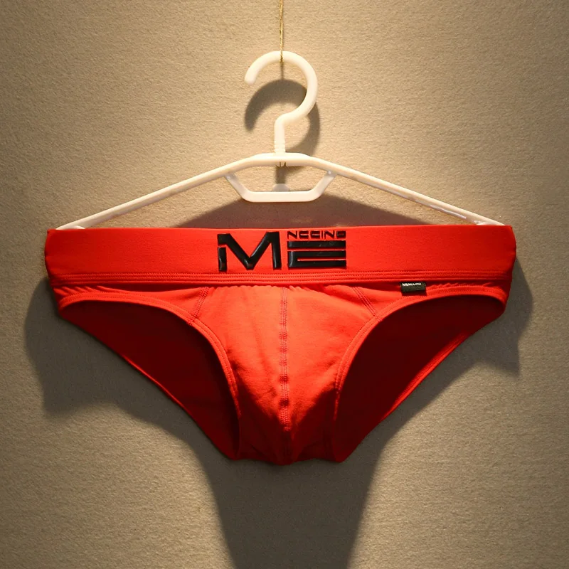 Men's summer briefs Men's briefs Cotton trendy men's color tight sports sexy briefs