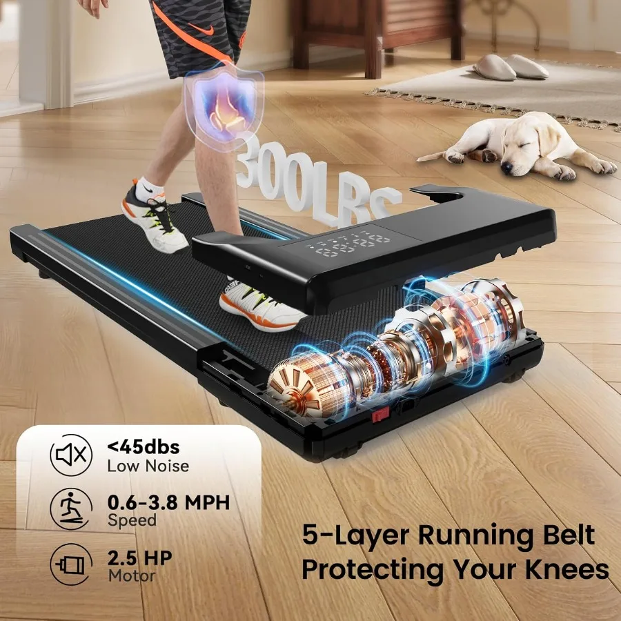 2025 ترقية وسادة المشي الذكية القابلة للسباق تحت المكتب مع برنامج المكافآت لعشاق المكتب المنزلي واللياقة البدنية سريعة #4