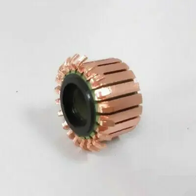 1PC 6.35 x 16 x 11mm Height 20P Gear Copper Electric Motor Commutator CP2001