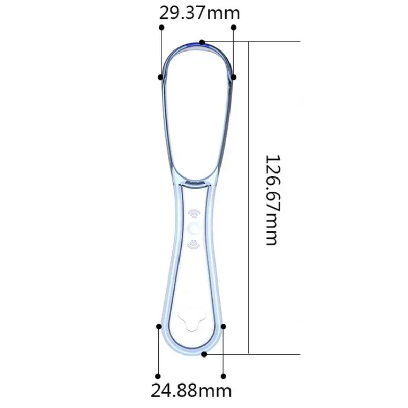 1 шт., скребок для языка для ухода за полостью рта