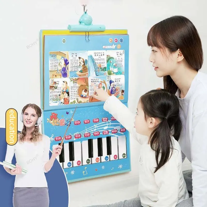 Imagem -04 - English Language Learning Machine For Kids Apontar para Ler Audio Books Point Reading Educação Infantil Baby Toys