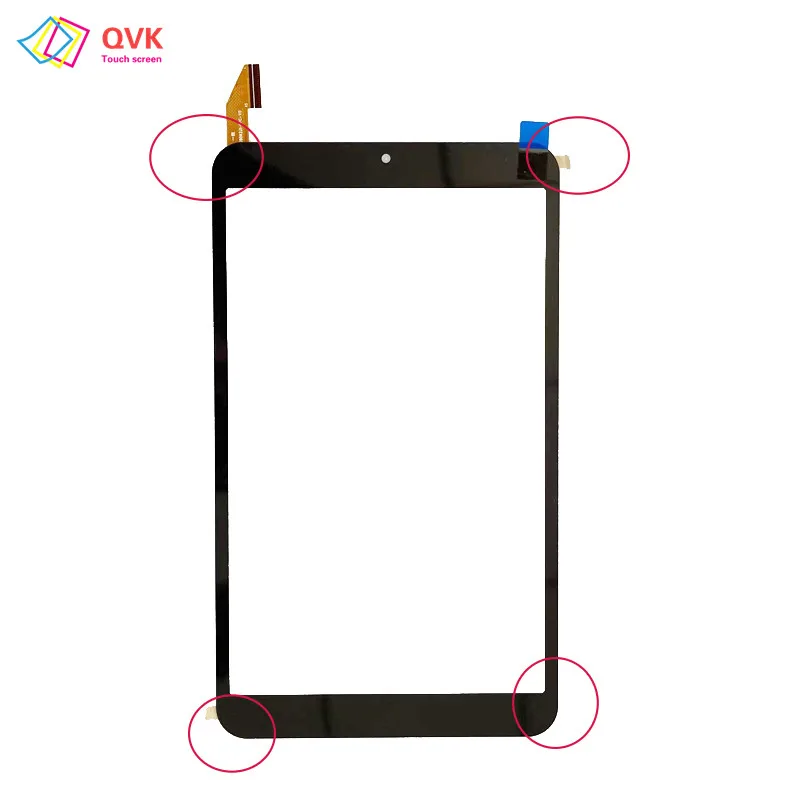 8 cali czarny dla QILIVE QT2108BP Tablet pojemnościowy ekran dotykowy Digitizer czujnik zewnętrzny szklany Panel QT2108BP