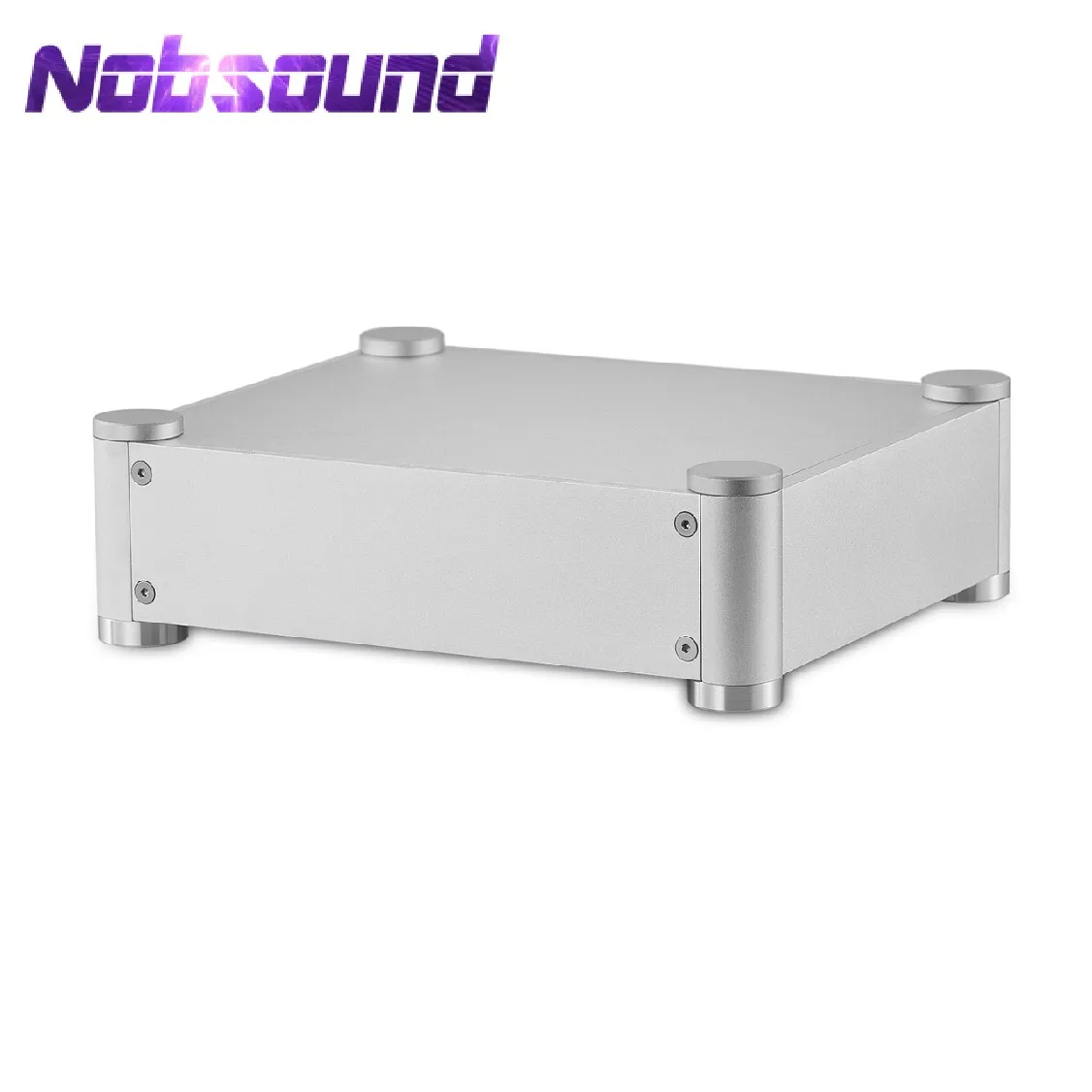 Return-Douk Audio Nobsound Aluminium-Verstärkergehäuse Audio-Verstärker-Chassis Vorverstärker Metallgehäuse Box