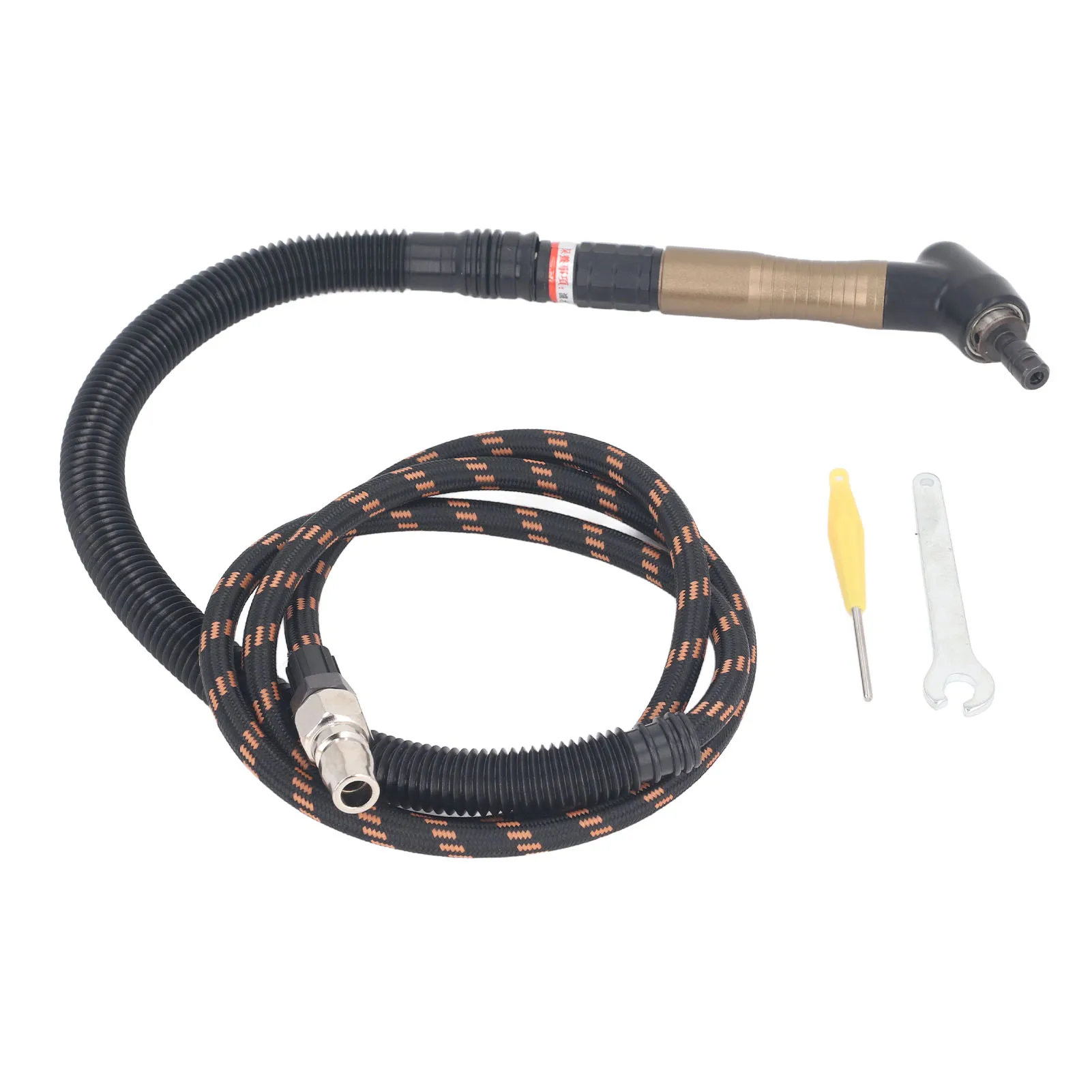 회전 스위치가 있는 공압식 마이크로 다이 그라인더 키트 23500rpm 엘보우 장착형 정밀 프로파일링 연마 디버링 챔퍼링용