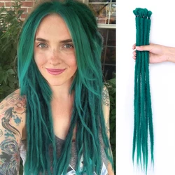 Omber Handmade Dreadlocks Crochet Hair Braids Synthetic Braiding Hair Extension Reggae Hip Hop Hair Braid