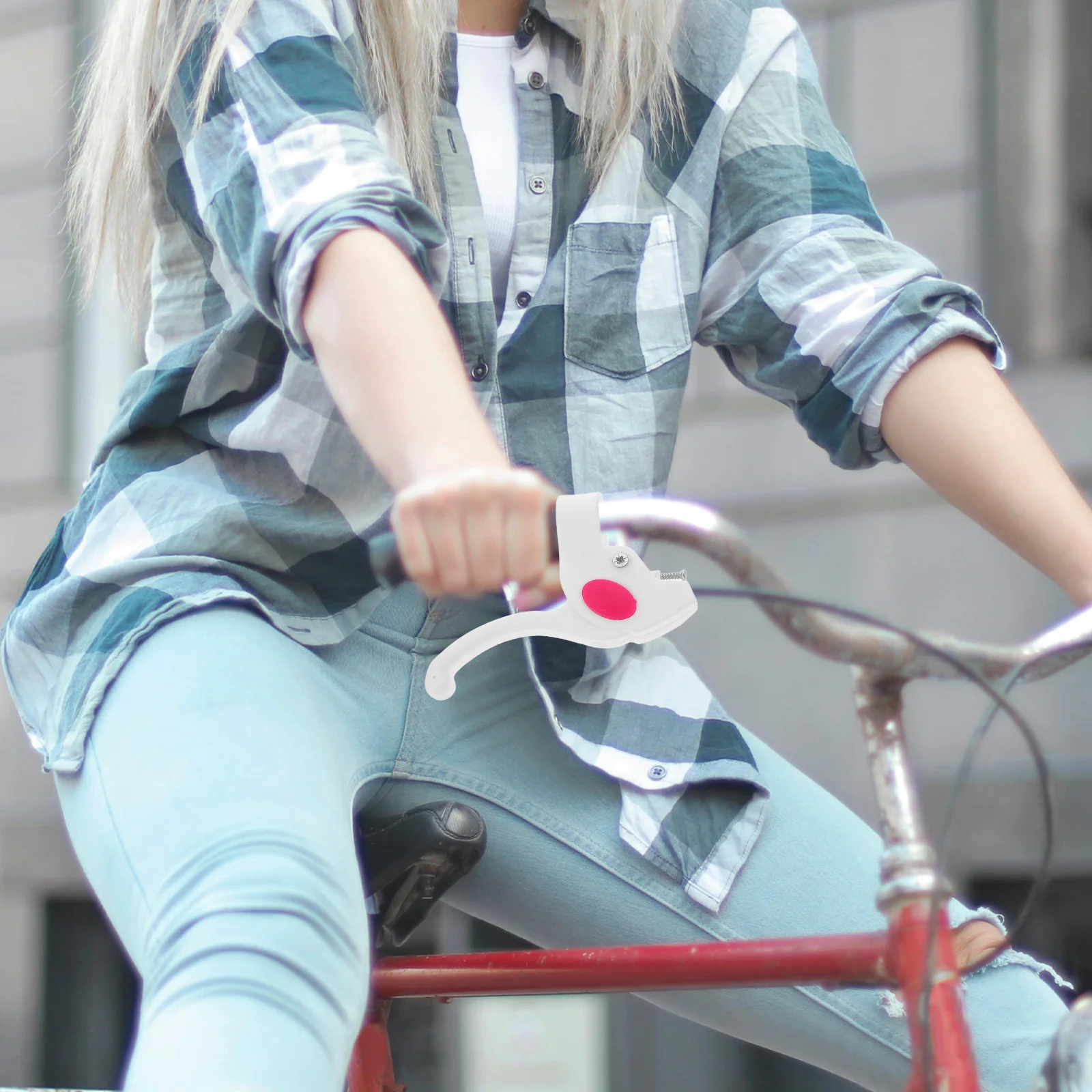 

2 шт. тормозная ручка для велосипеда, прочный тормозной рычаг для горного велосипеда, сменная толстая ручка, совместимая с дорожным велосипедным тормозом