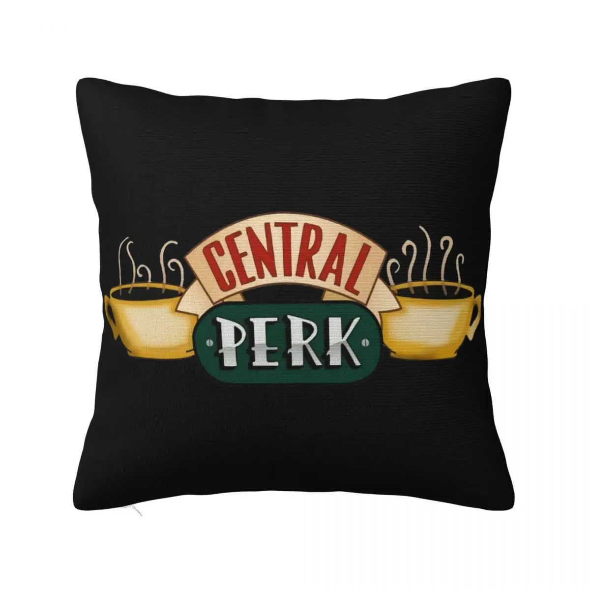 Friends Central Perk Women Men Middle Aged Creative Hip Hop Pure Teenage Novelty Creative Design New Print Pillow Case