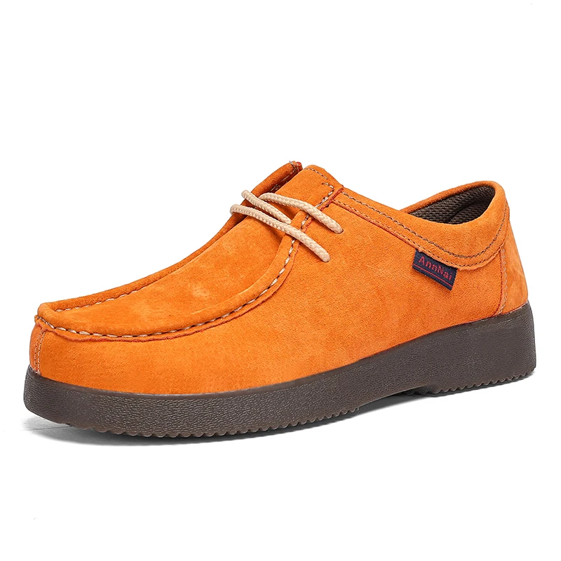 

Men Casual Shoes Couples Suede Leather Loafers Male Comfortable Platform Walking Shoes Men Kangaroo Shoe Zapatos Para Hombre