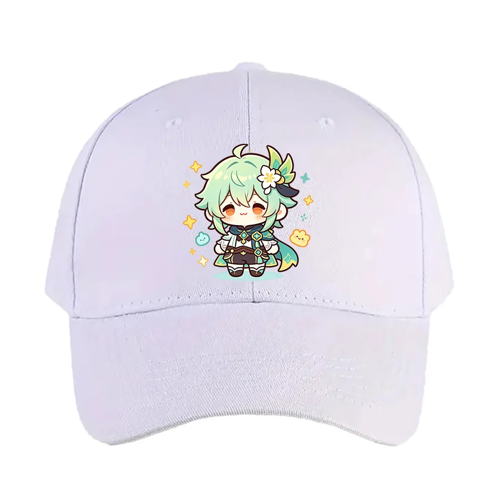 Kawaii Genshin Impact Sucrose Adorable Chibi Art caps woman man summer adjustable with Curved Brim Baseball cap Adult Casual