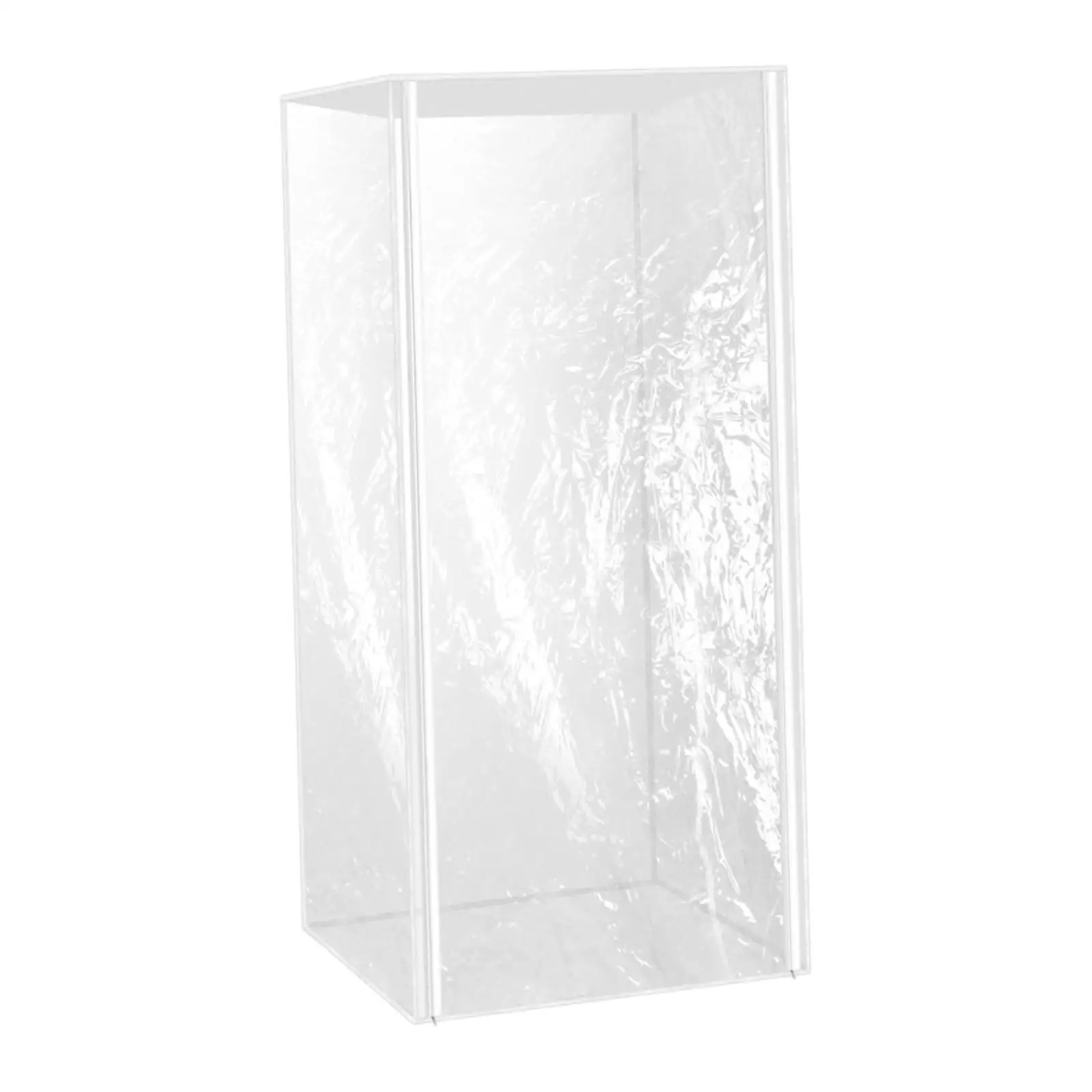 Large Size PEVA Baker Rack Cover Clear Dustproof Sheet Pan Rack Cover for Home Commercial Kitchen