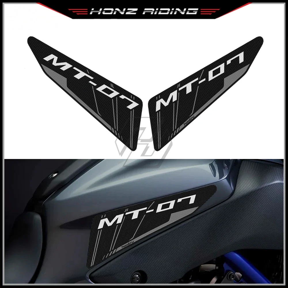 

For Yamaha MT-07 2014-2017 Sticker Motorcycle Accessorie Side Tank Pad Protection Knee Grip Mat