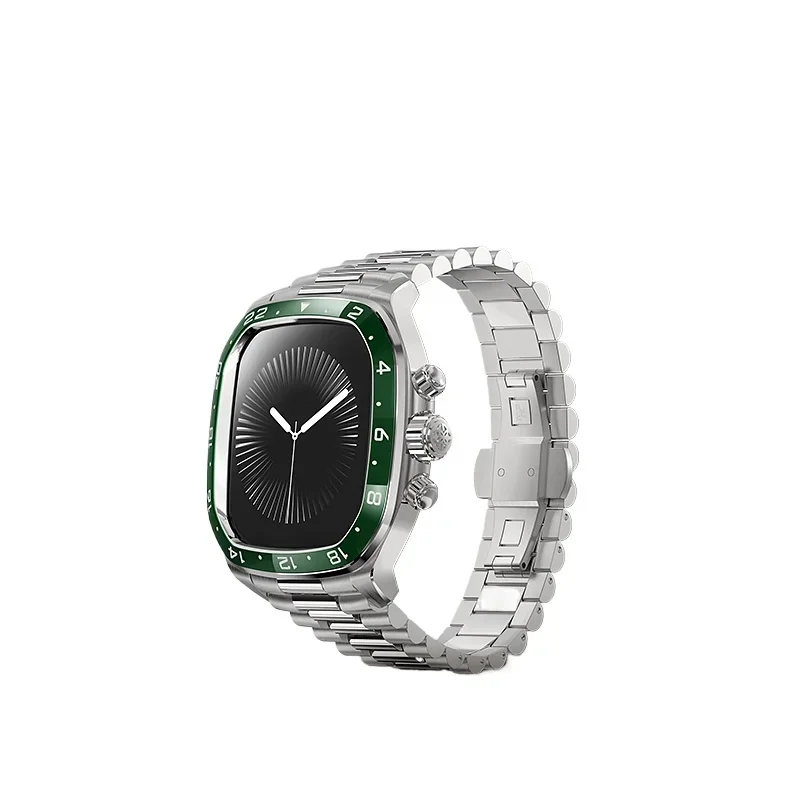 

Crown Series Sports Stainless Steel Modified Ceramic Case for S10/46mm Strap