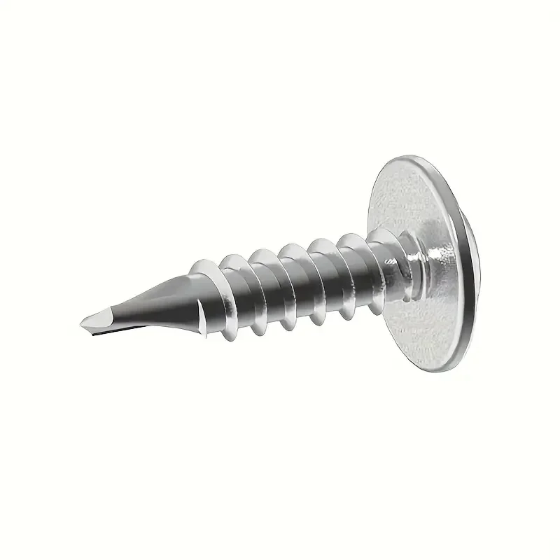 100pcs Round Head With Middle Self Tapping Screws Cross Plate Head Screws With Pad For Warsaw Drill Tail Dovetai