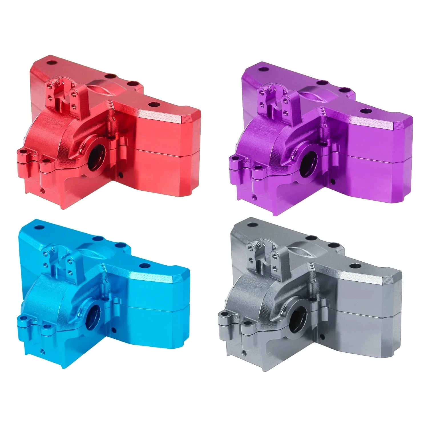 

Металлические задние крышки верхней/нижней коробки передач 14190B 14191B для MJX 1/14 14210 14209, детали для обновления радиоуправляемого автомобиля