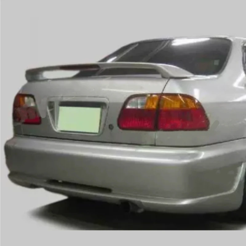 Glass Fiber Tail Wing Carbon Fiber Rear Spoiler for Honda Civic EK3 1996 Modified New Style Tail Wing Auto Parts view 5
