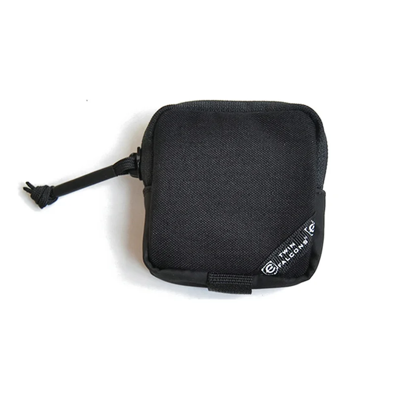 Mini bolsa de accesorios al aire libre para auriculares EDC, bolsa para llaves, monedero, BILLETERA, bolsa de herramientas con cremallera