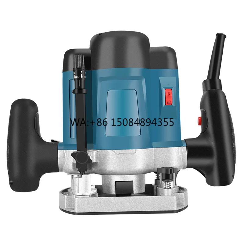 2200W High Power Woodwork Trimmer 6-Speed Adjustable Woodworking Carving Machine Wooden Slotting Tools Wood Router