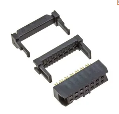 100 Chiếc HIF3BA-14D-2.54R FC-14P IDC Ổ Cắm Đôi Hàng Sân 2.54Mm Sản Xuất Tại Trung Quốc