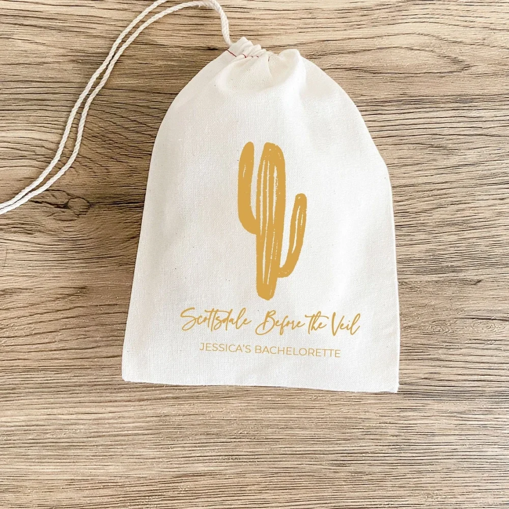 Scottsdale Before The Veil-Bachelorette Party-Hangover Kit Bags-Hangover Recovery Kit-Survival Kit-Custom Gift-Cactus Gift Bags