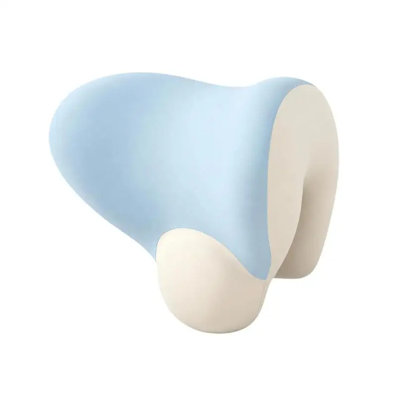 E8BD Desk Napping Support Pillow with High-Density Memory Foam, Breathable Removable Cover, Ergonomic Chair Headrest for Office