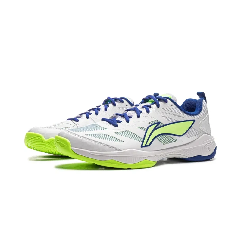 Li-Ning للجنسين المصارع II أحذية تدريب كرة الريشة وسادة انتعاش بطانة الرجال النساء دعم مستقر أحذية رياضية AYTV017