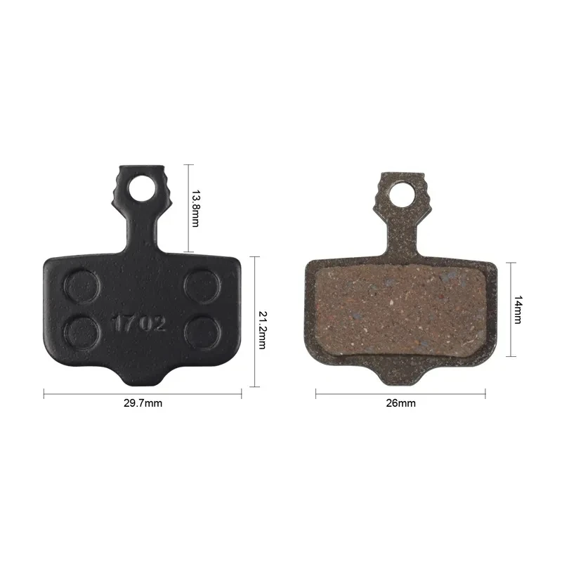 4 Pairs Resin/ceramic/Full metal Bike Disc Brake Pads For Avid Elixir R/CR/CR-MAG/E1/3/5/7/9 SRAM X0 XX DB1/3/5 MTB Brake Pads