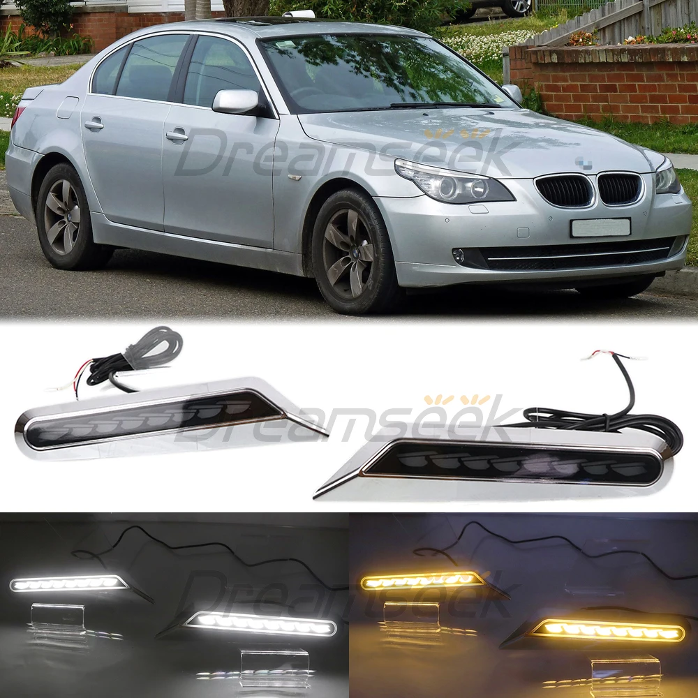 LED Fender Marker Light for BMW 1 Series E82 / 3 Series E92 2007 2008 2009 2010 2011 2012 2013 Side Marker Lamp w/ Turn Signal