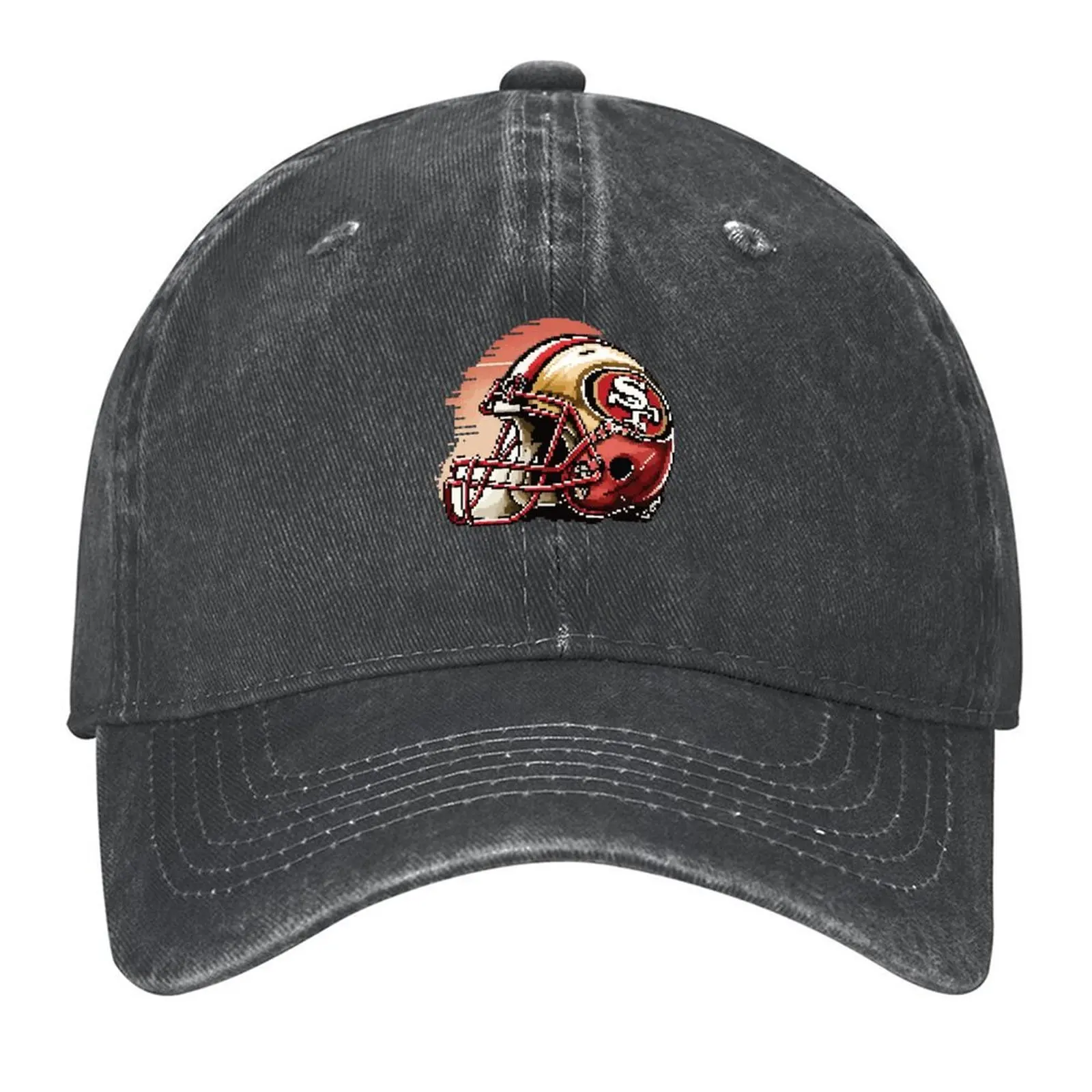 

49ers 8 bit Baseball Cap men's big size hat Snap Back Hat Hat Beach Visor Men Women's