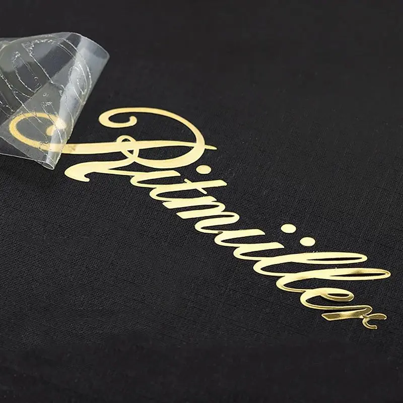

Custom Ultra-thin Metal Stickers Custom Labels Waterproof Gold and Silver Foil Stickers Trademark Transfer Signature Sticke