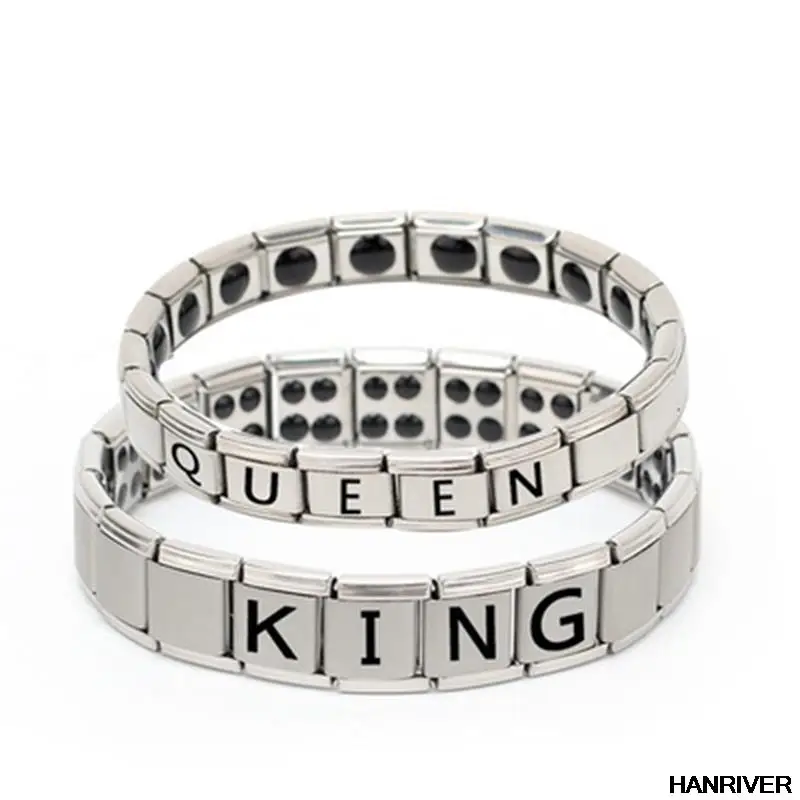 

Stainless steel magnetic bracelet Anti-snoring magnetic health function bracelet, anti-snoring bracelet