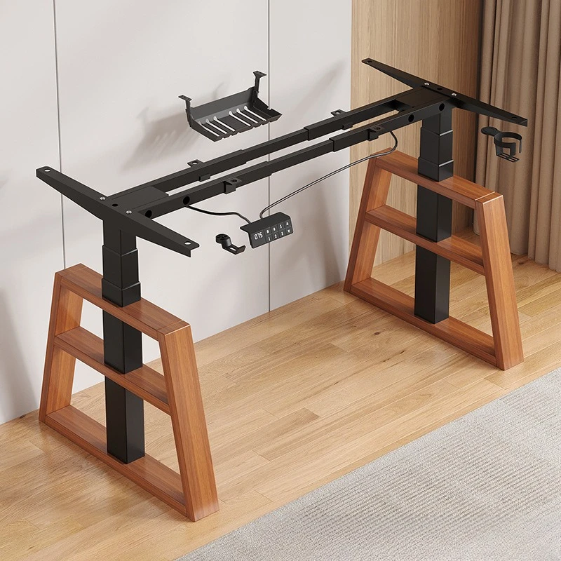 Intelligent electric lifting table legs double motor double beam desk computer table bracket