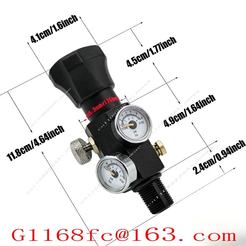 Cross-border inflatable valve, available in two models with 5/8 